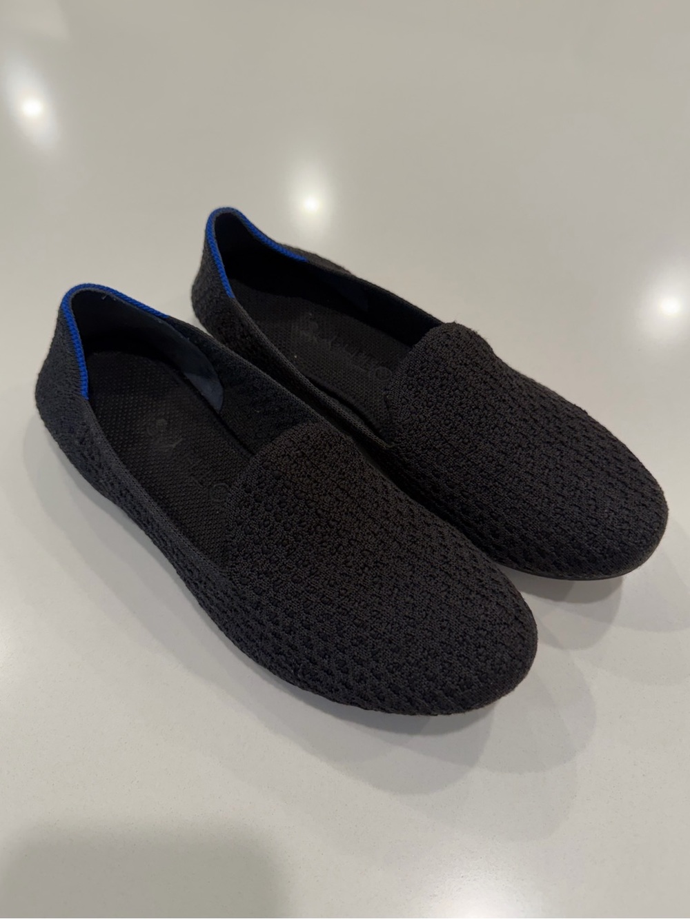 Rothy’s The Loafer Black Flats Size 6.5